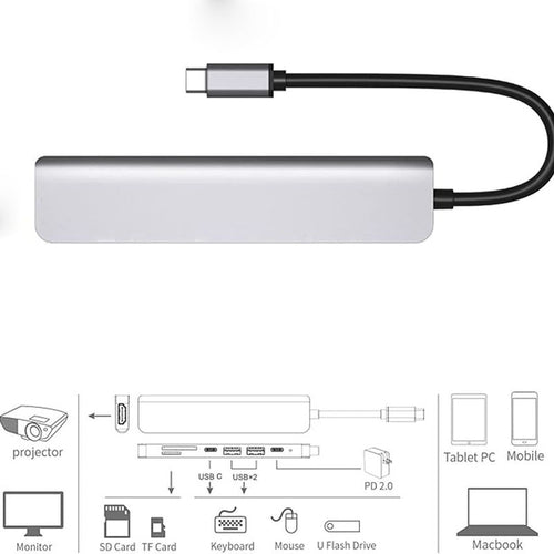 BTHG D01 - 7-in-1 USB-C Hub - detail 1