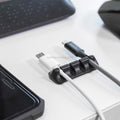 BTHG O01 - bcase 5-in-1 Cable Organizer Set (Black) - product view